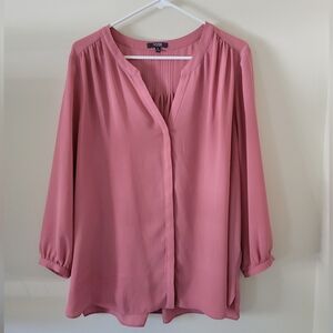 NYDJ pink blush blouse